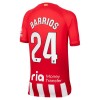 Oficiální Fotbalový Dres Atlético Madrid Barrios 24 Domácí 2023-24 pro Děti